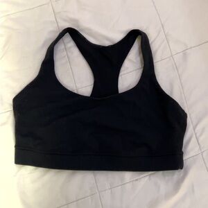 Lululemon black sports bra
